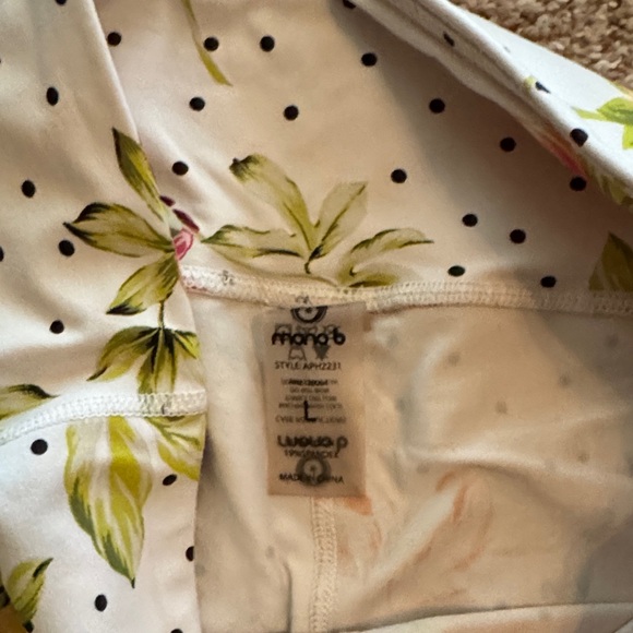 Mono B Floral Print Sports Bra and Leggings Set - Picture 5 of 9